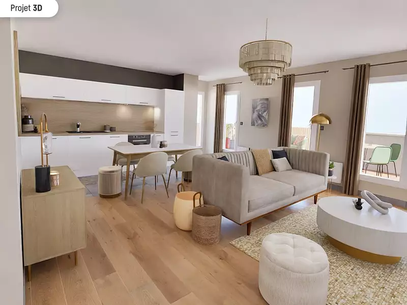 Appartement, 84,6 m²