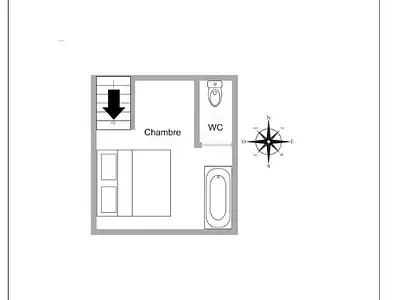 Appartement, 51 m²
