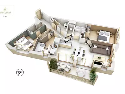 Appartement, 81,63 m²