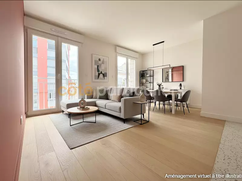 Appartement, 52,4 m²