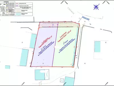 Terrain, 405 m²