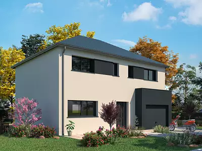 Maison neuve, 128,82 m²