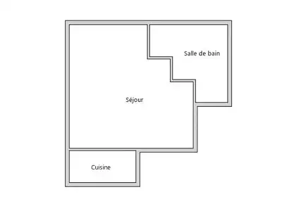 Appartement, 20 m²