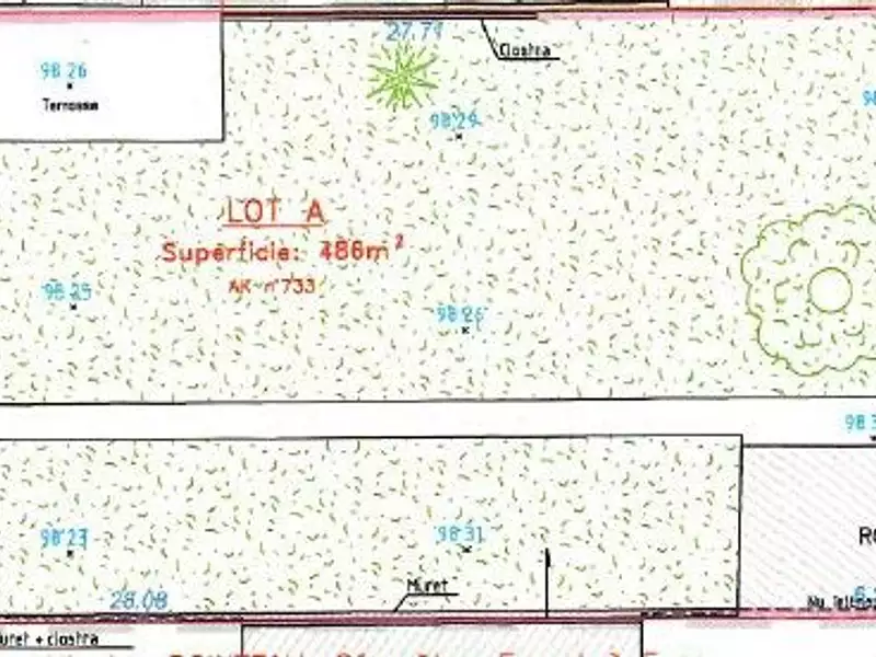 Terrain, 486 m²