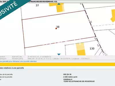 Terrain, 2 266 m²