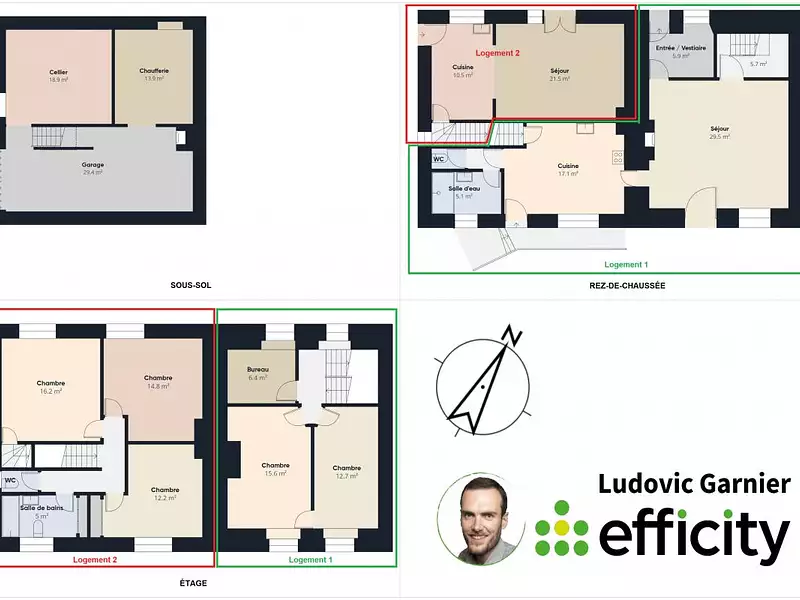 Maison, 180 m²