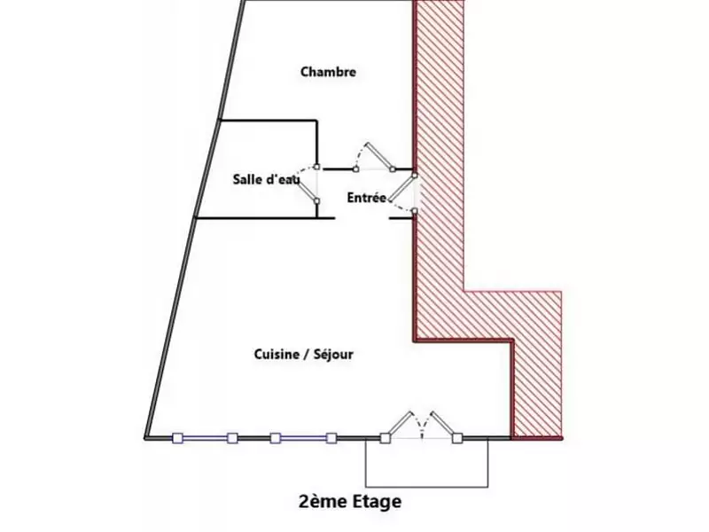 Appartement, 39 m²