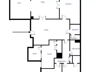 Appartement, 125 m²