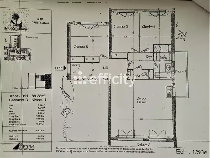 Appartement, 87 m²