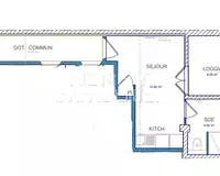Appartement, 28,55 m²