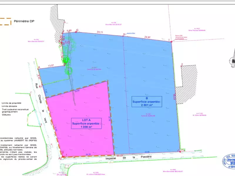 Terrain, 1 000 m²
