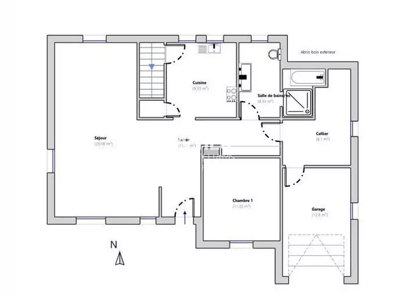 Maison, 97 m²