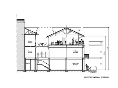 Immeuble, 340 m²