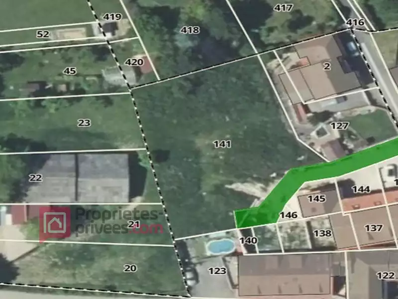 Terrain, 1 272 m²