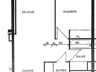 Appartement, 39,24 m²