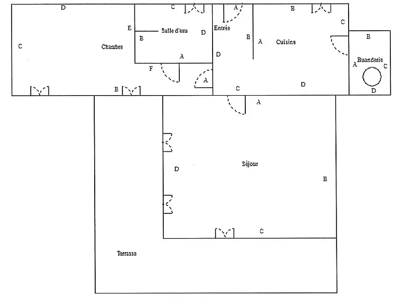 Appartement, 43,03 m²
