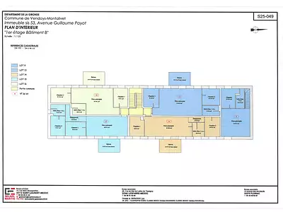 Appartement, 57,5 m²