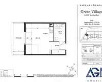 Appartement, 27,1 m²