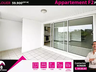 Appartement, 41,4 m²