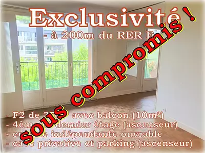 Appartement, 35 m²