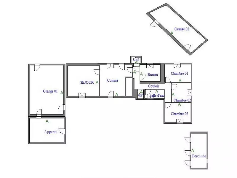 Maison, 102 m²