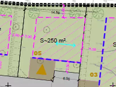 Terrain, 250 m²