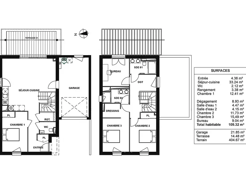 Maison, 109 m²