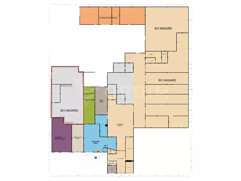Divers, 495 m²