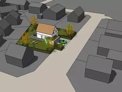 Terrain, 863 m²