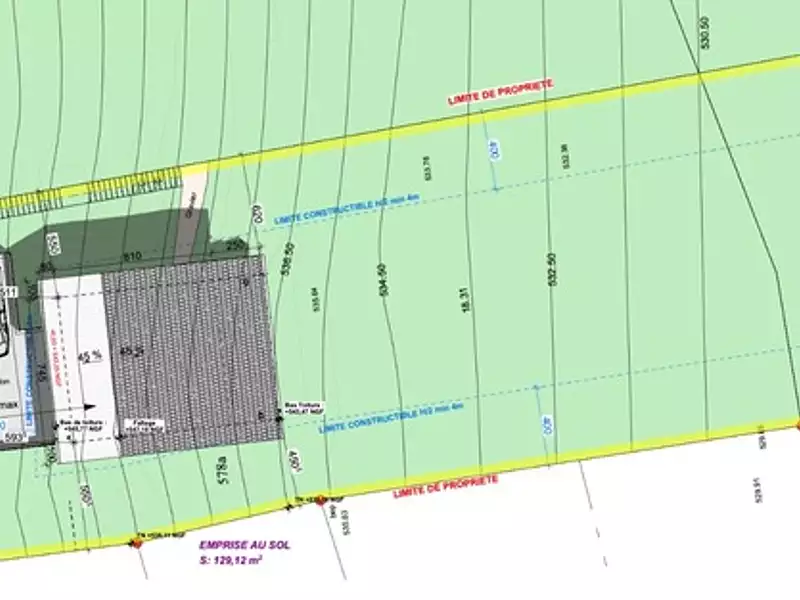 Terrain, 975 m²