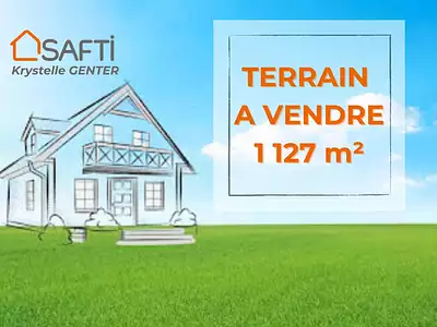 Terrain, 1 127 m²