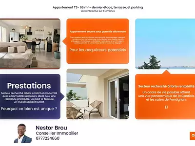 Appartement, 66 m²