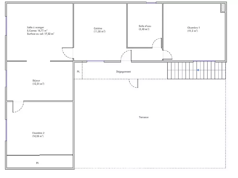 Maison, 70 m²