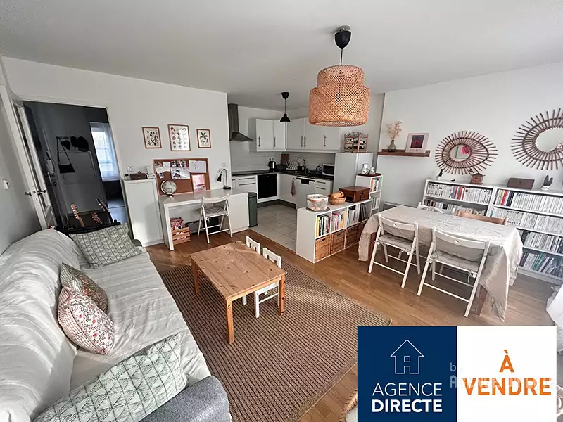 Appartement, 59,6 m²