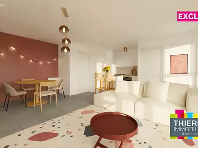 Appartement, 51,51 m²