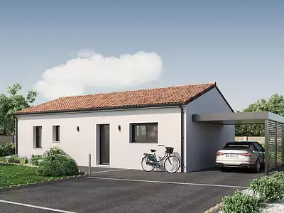 Maison neuve, 74 m²