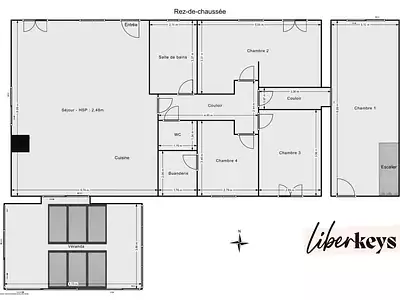 Maison, 180 m²