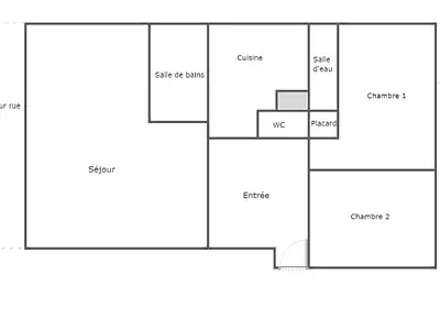 Appartement, 82 m²