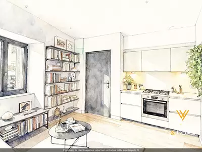 Appartement, 18,55 m²