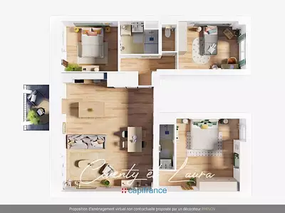 Appartement, 87 m²