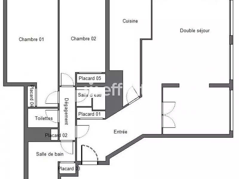 Appartement, 98 m²