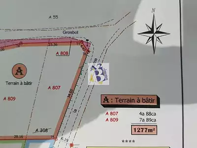 Terrain, 1 277 m²