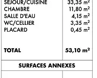 Maison, 53,1 m²