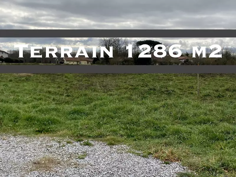 Terrain, 1 286 m²