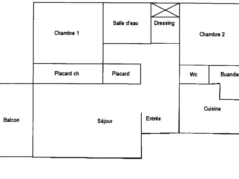 Appartement, 55,31 m²