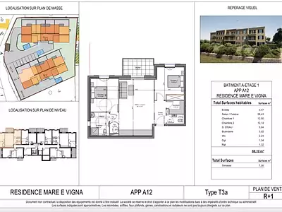Appartement, 68,1 m²