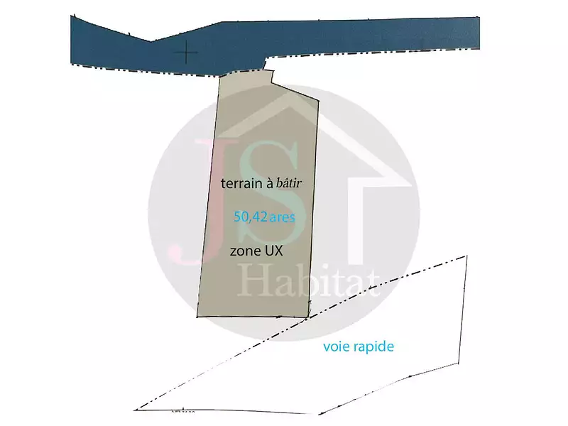 Terrain, 5 042 m²