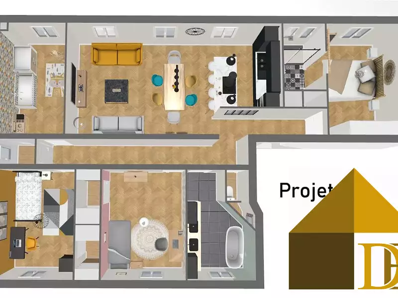 Appartement, 113,66 m²