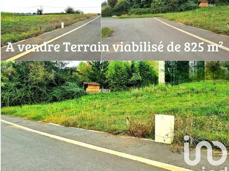 Terrain, 825 m²