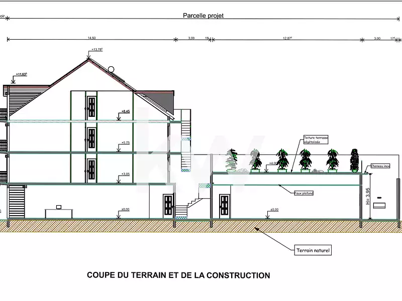 Terrain, 174 m²
